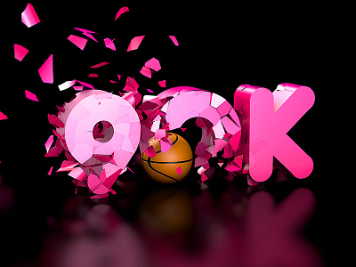 90,000 Followers | Graphic 90k basketball c4d cinema4d dribbble quintin studiojq thankyou ticket type