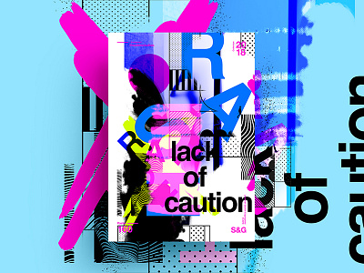 Rash 2018 abstract art color design grunge retro skillshare swiss tutorial type typography