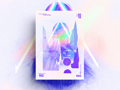 Fantasy. adobe fantasy gradient layout poster skillshare