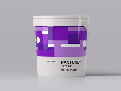 PurpleHaze branding color packaging paint pantone patterm