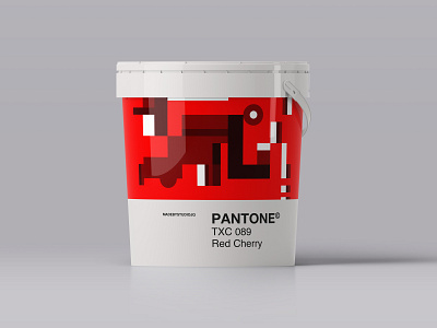 –RedCherry color form packaging paint pantone pattern red