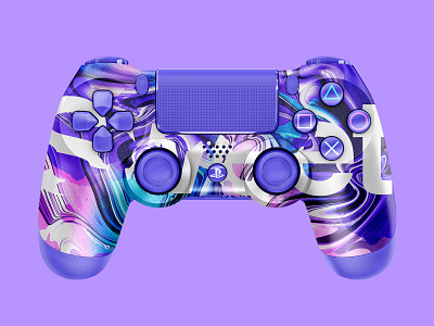 Sweet | PS4 Controller abstract design dualshock playstation playstation4 ps4 sony sweet