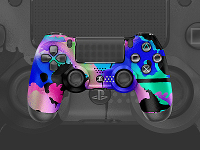 Escape | PS4 Controller controller gamer gaming playstation playstation4 ps4 skin sony