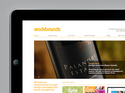 Workbrands website (Brand refresh) branding clean logo vector website yellow