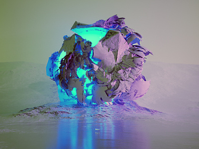 TORN. 2019 abstract art astronaut c4d cinema4d fantasy film hologram interstellar octane octane render octanerender scifi space spaceart surreal