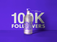 100k instagram followers - 50k instagram followers by madebystudiojq dribbble dribbble