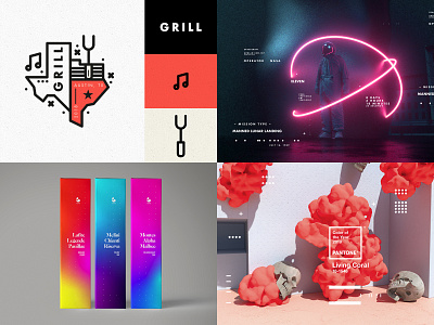 #Top4Shots on Dribbble from 2018