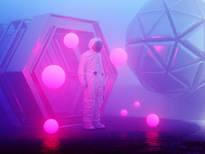 –Space.Bevel 2019 abstract art astronaut c4d cinema4d fantasy film hologram interstellar mp4 octane octane render octanerender scifi space surreal