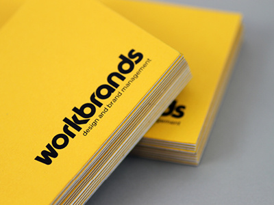 Mellow Yellow 2! black bonded card branding bristol agency businesscard clean gf smith graphic design grey identity logo yellow
