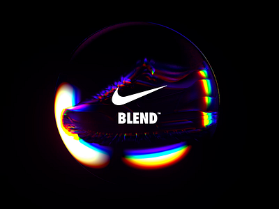 NikeLand | BLEND™ airmax animated branding cinema4d cinema4dr20 gradient identity justdoit logomark minimal motion motiondesign nike octane packaging r20 type typography xparticles