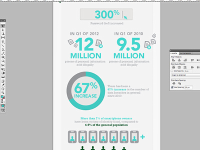 Latest infographics project (Colour option 2) info graphics infographics information jade stats teal ui