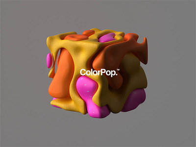 ColorPop™ 4d abstract animated animation branding cinema4d color design fun motion motion design octane web