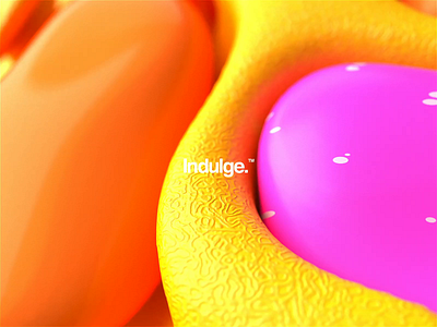 Indulge.™ abstract abstract logo animation brand cinema4d logo motion motiondesign r20