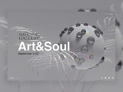Art&Soul Web Layout