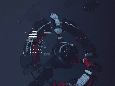 NASA l Distort animation c4d c4dr20 film interstellar motion movie octane octanerender scifi space