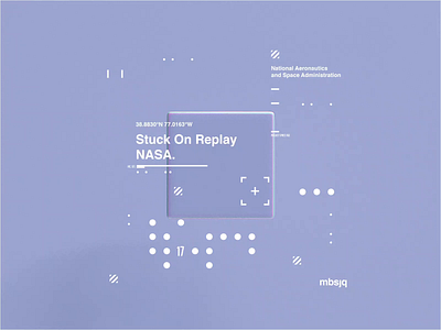 NASA l Stuck On Replay animation c4d c4dr21 film interstellar motion movie octane octanerender scifi space