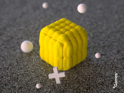 +Games™ [Lemon] 3d abstract art cinema 4d cinema4d octane stilllife surreal