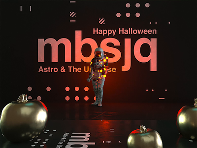 Happy Halloween from Astro animation astro astronaut c4d c4dr20 c4dr21 film halloween halloween party interstellar motion movie octane octanerender scifi space thriller