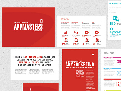 Branding deck AppMasters bebas branding bristol brochure colour palette deck design editorial graphic design layout print studiojq texture web