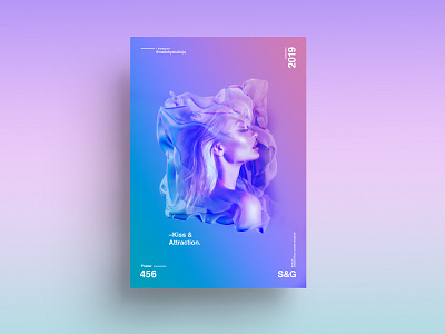 [Kiss & Attraction] adobe art cinema4d fashion octane photography photoshop posterart sexy swiss type