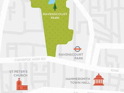 London map illustration & Icon development 1