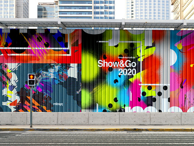 S&G Mural adobe collage color graffiti graffiti digital mural muralart photoshop poster type vibrant