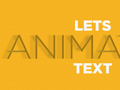 30SP template 1 animation design template texture typography video yellow