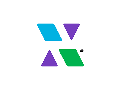 X® brand branding education geometry identity logo logotype mark minimal symbol type