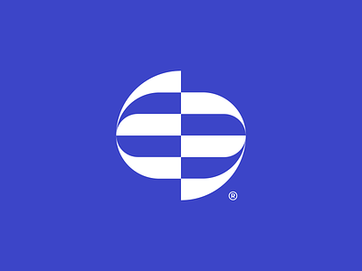 E® brand branding global grid identity logo logotype managment mark symbol type