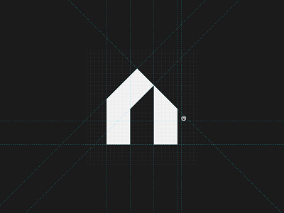 Architecture® architecture brand branding building geometry identity letter logo logotype minimal monogram symbol