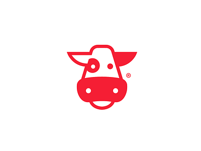 cow® brand branding icon identity logo logotype mark symbol