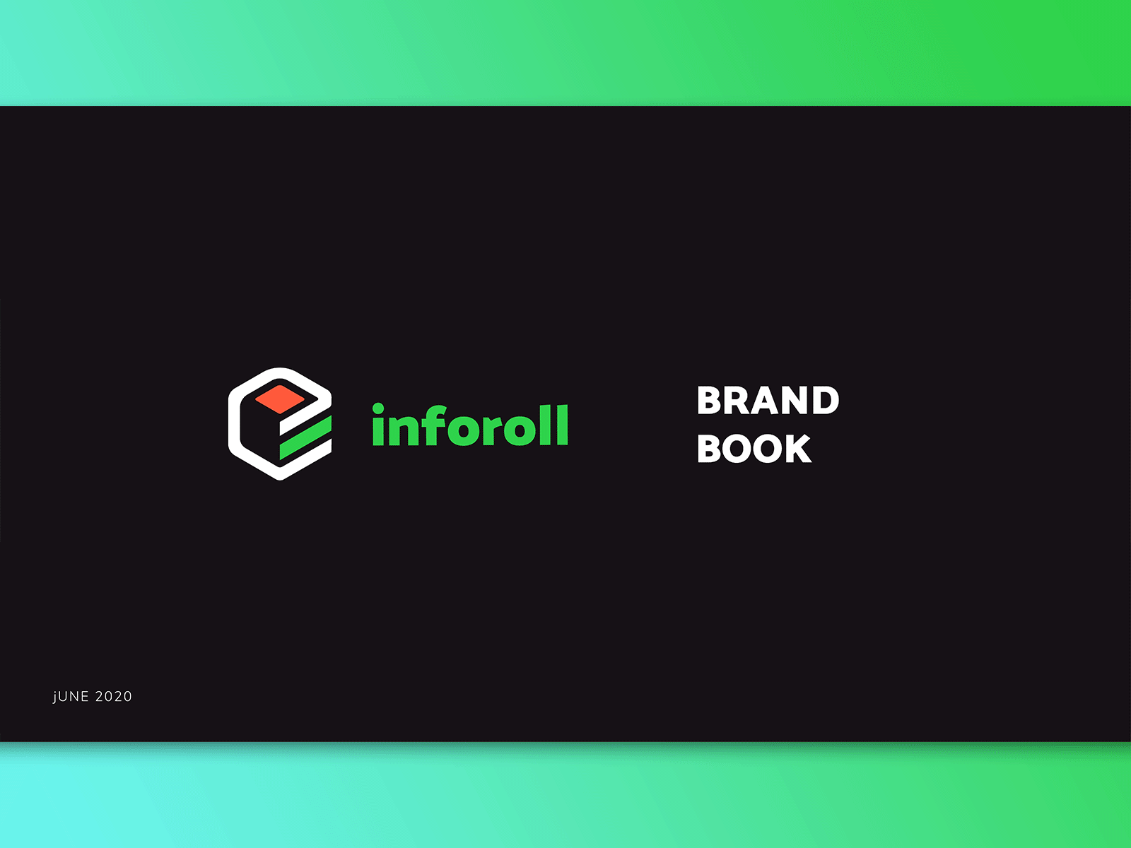 inforoll Brand Book brand design branding branding and identity data company logo iconography sushi icon sushi logo tech company logo tech logo