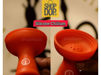 Silicone Chillum for Hookah by COCOYAYA Online | Best Hukka Bowl bowl branding chillum cocoyaya hookah hookah accessories hookah bowl hookah head shisha shopdop.in silicone