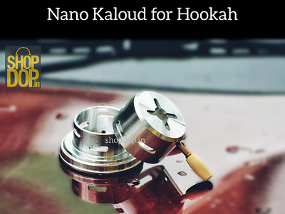 Nano Kaloud (Heat Management System) for Hookah | Best Accessory accessories branding chillum heat management device heat management system heater hookah hookah accessories hukkah kaloud logo shisha shopdop.in