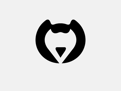 Mikat animal animals bold branding cat design edgy energy flat icon logo minimal negativespace pointy simple vector