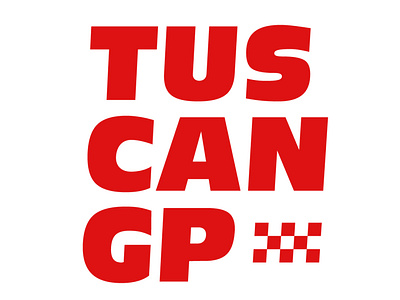 Tuscan GP branding design f1 flat formula1 gp lettering logo minimal tuscan tuscangp typography vector