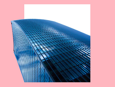 UK PINK artwork building buildings design graphic design minimal montage pink uk