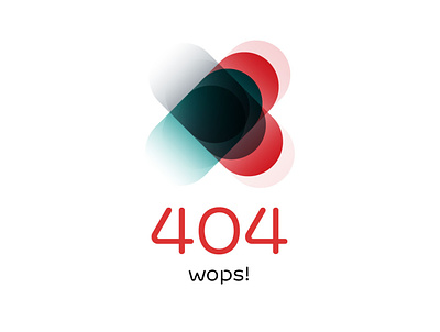 WOPS! 404 404 error page 404 not found 404page branding design edp minimal online typography ui ux uxui vector wops