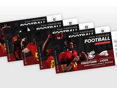 Arizona Christian University football tickets alabama branding college compositioin design digital learning football graphic design icon illustration layout logo ncaa print ticket design