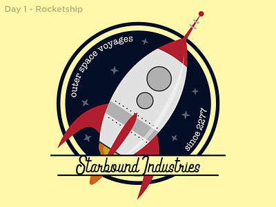 #1 - Rocketship Logo branding dailylogochallenge design logo logo design logochallenge logodesign rocket logo rocketship rocketship logo vector