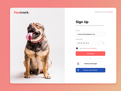 Daily UI - Sign Up