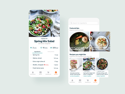 Pantree_Discover Recipes app design casestudy food ios app mobile ui organization app uidesign uxdesign
