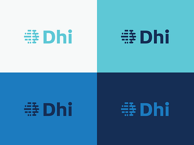 Dhi | Brand Colors b2b brand brand identity branding colors graphic design logo logomark vector visual identity