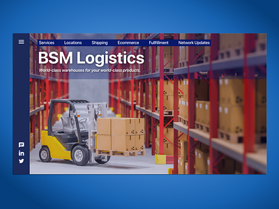 Logistics Company Website