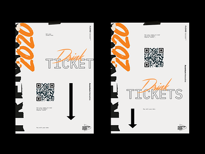 Drink Ticket Posters