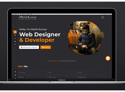 ImohitKumar design ui website website design