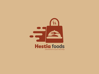 Hestia foods branding design logo