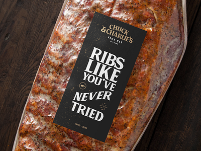 Package/Tag Design - Ribs
