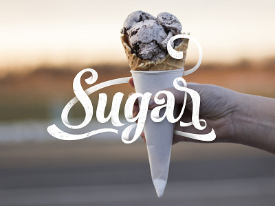 Sugar typography