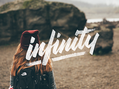 Infinity (Hand Lettering) drawn hand handlettering lettering logo logotype type typography